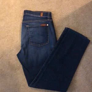 7FAM relaxed skinny jeans